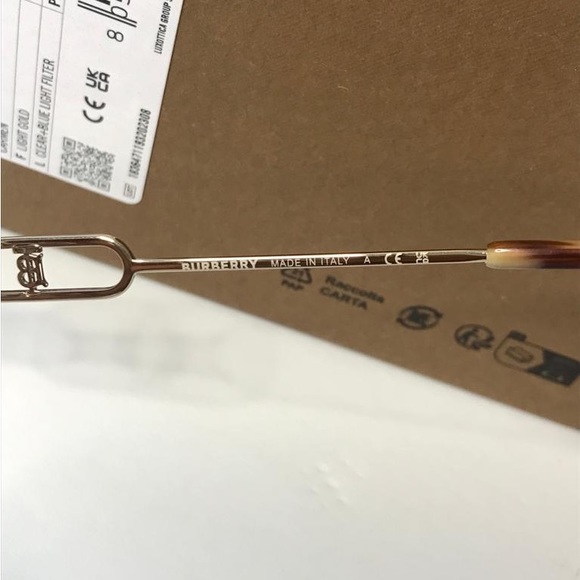 - 💯 - New Authentic Burberry BE3128 CARMEN Blue-Light Block 1109SB - Picture 17 of 17